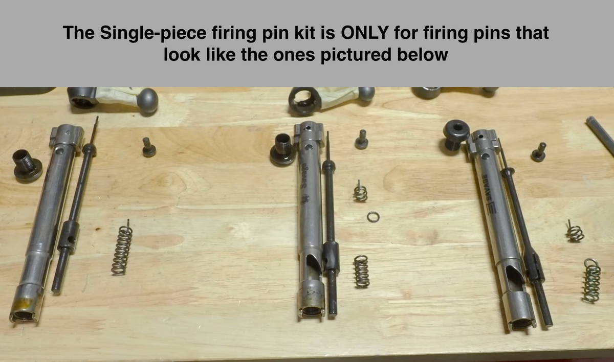 Savage Bolt Lift Kit for all Savages with Single Piece Firing pin